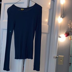 Blue long sleeve